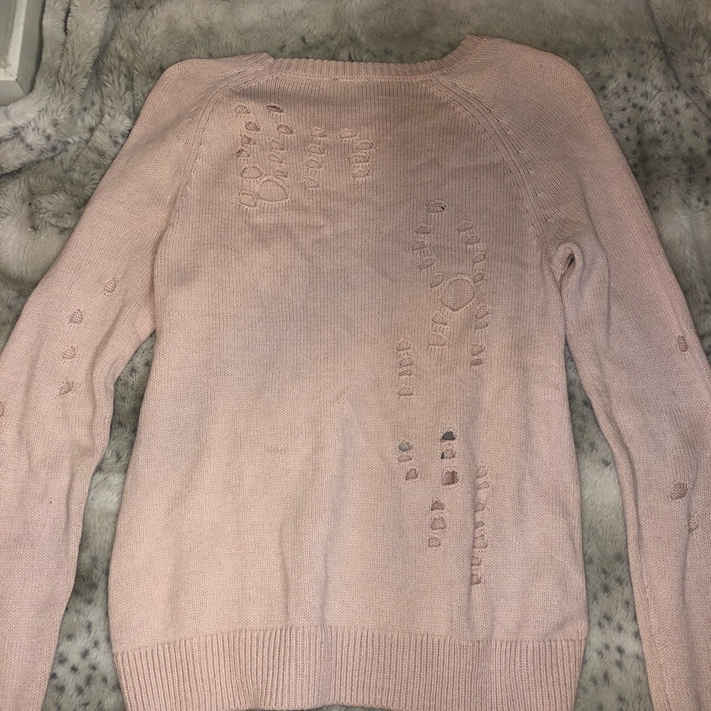 Distressed Express sweater - Picture 4 of 4